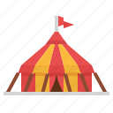 circus, entertainment, leisure, tent
