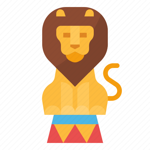 Animal, carnival, circus, lion, zoo icon - Download on Iconfinder