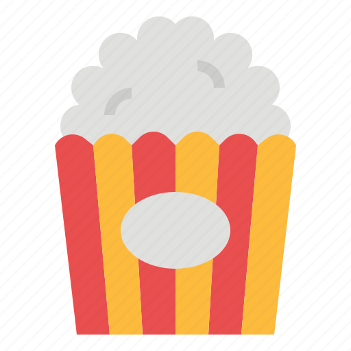 Cinema, corn, film, popcorn, snack icon - Download on Iconfinder