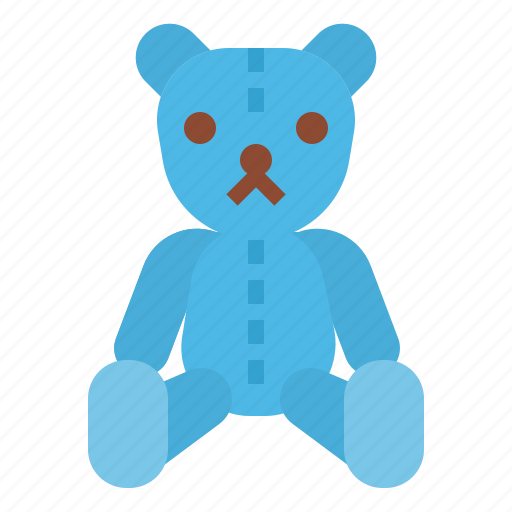 Bear, childhood, fluffy, puppet, teddy icon - Download on Iconfinder