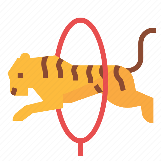 Animal, tiger, wild, wildlife, zoo icon - Download on Iconfinder