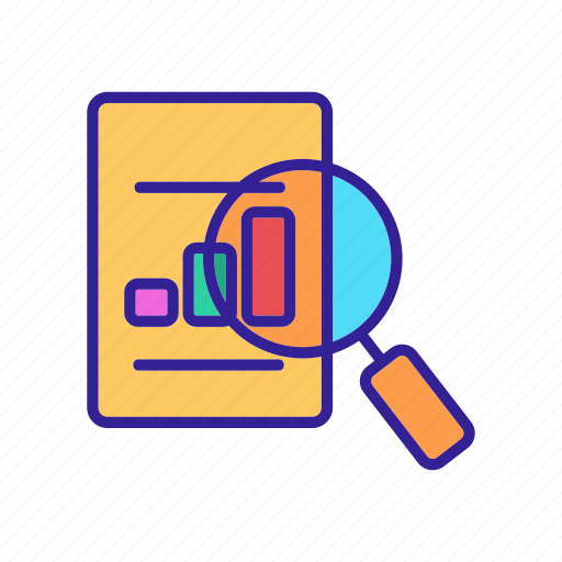Analyse, contour, silhouette icon - Download on Iconfinder