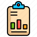 clip board, report, data report, data analysis, graph