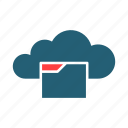 cloud, data, document, rain, database, storage