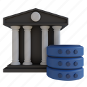 bank database, bank server, server, database, bank, computer, online data
