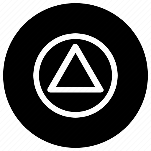 Circle, triangle icon - Download on Iconfinder on Iconfinder