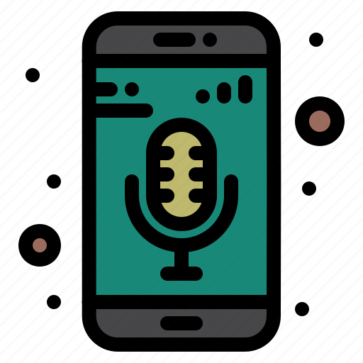 App, mic, mobile, music, phone, recorder icon - Download on Iconfinder