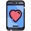 dating, app, love, romance, heart, smartphone 