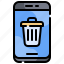 garbage, can, bin, smartphone, app 