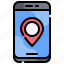 location, map, app, electronics, smartphone 
