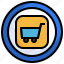 shopping, trolley, cart, supermarket, commerce 