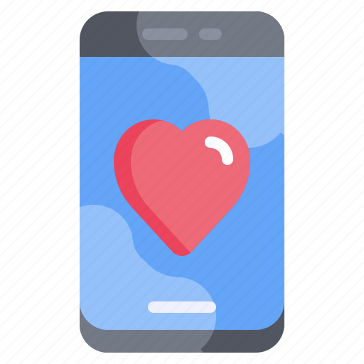 Dating, app, love, romance, heart, smartphone icon - Download on Iconfinder