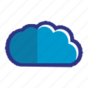 blue, cloud, data, upload, weather