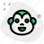 monkey, smiling, emoticons, animal 