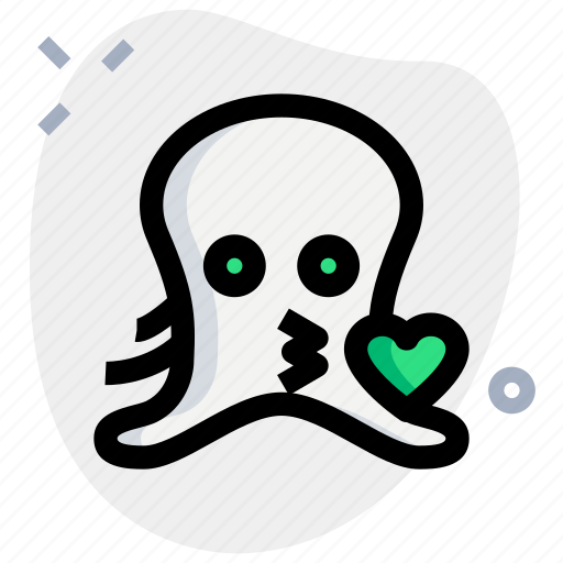 Octopus, kiss, emoticons, animal icon - Download on Iconfinder