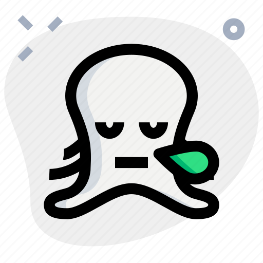 Octopus, snoring, emoticons, animal icon - Download on Iconfinder