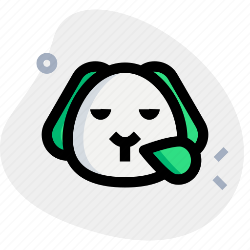 Puppy, snoring, emoticons, animal icon - Download on Iconfinder