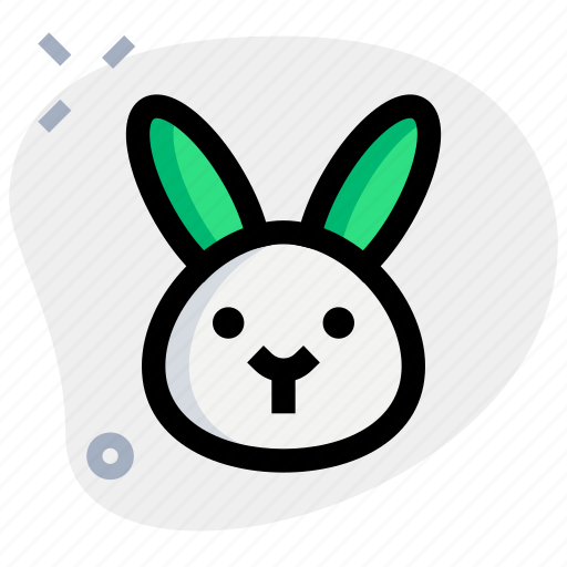 Rabbit, without, mouth, emoticons, animal icon - Download on Iconfinder