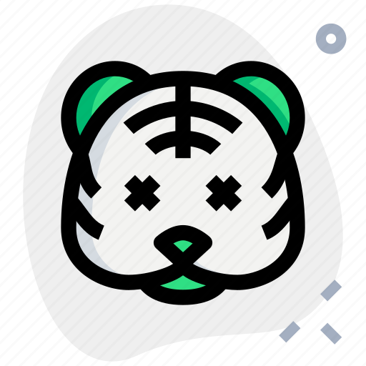 Tiger, death, emoticons, animal icon - Download on Iconfinder