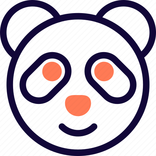 Panda, expression, animal, emoticon icon - Download on Iconfinder