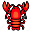 animal, lobster, prawn, shrimp 