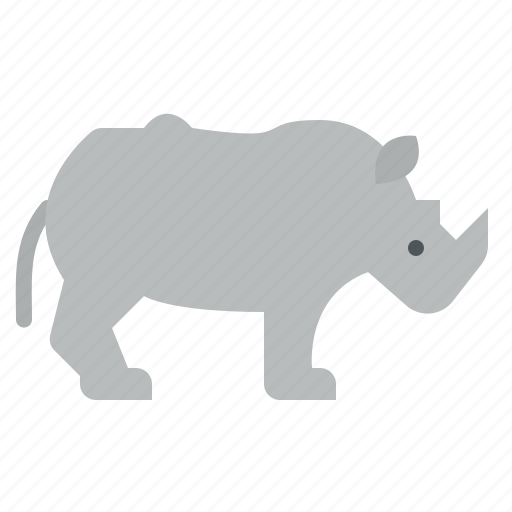 Animal, life, rhinoceros, wild, zoo icon - Download on Iconfinder