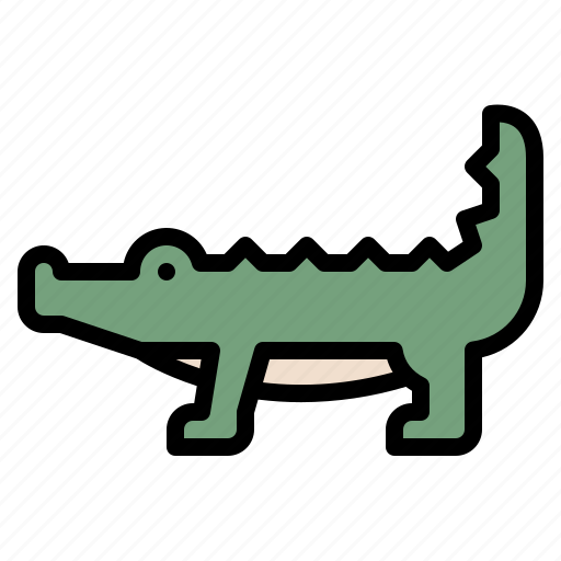 Animal, crocodile, life, wild, zoo icon - Download on Iconfinder