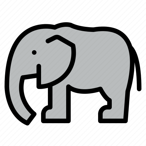 Animal, elephant, life, wild, zoo icon - Download on Iconfinder