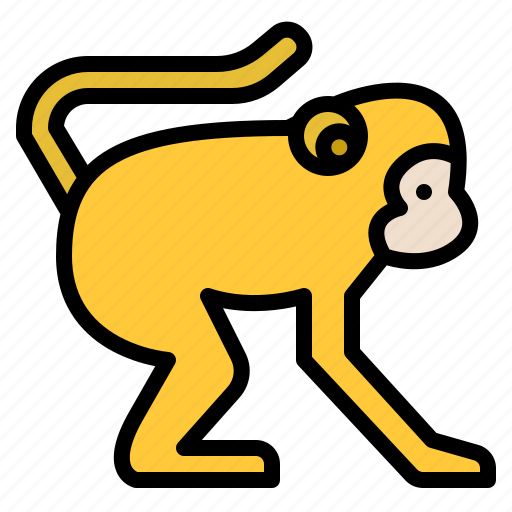 Animal, life, monkey, wild, zoo icon - Download on Iconfinder