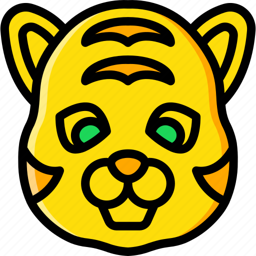 Animal, avatar, avatars, tiger icon - Download on Iconfinder
