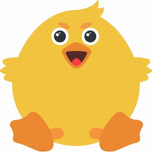 Animal, chick, emoji, emoticon, emotion, evil icon - Download on Iconfinder