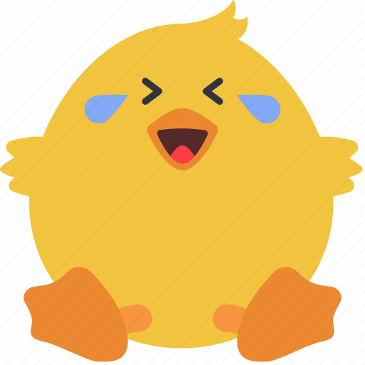 Animal, chick, emoji, emoticon, emotion, laugh icon - Download on Iconfinder