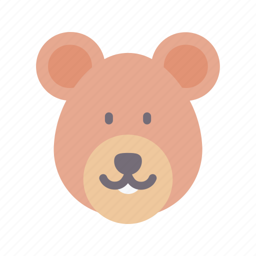 Bear, animal, face, avatar, nature icon - Download on Iconfinder