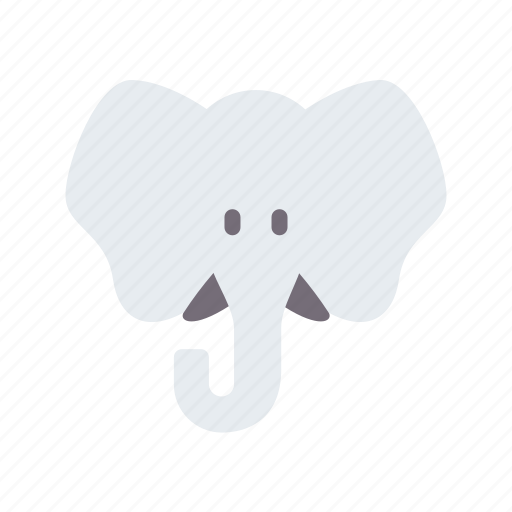 Elephant, animal, face, avatar, nature icon - Download on Iconfinder
