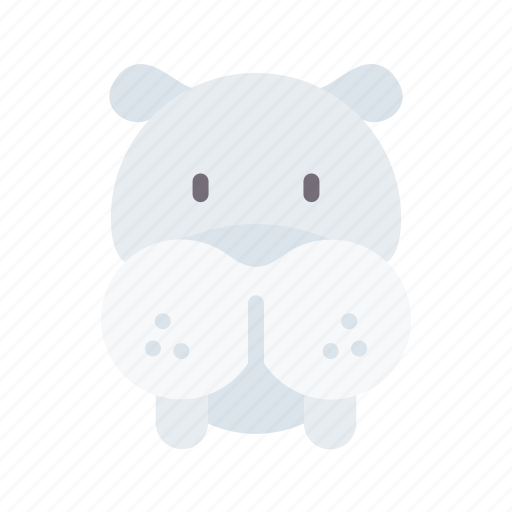 Hippo, animal, face, avatar, nature icon - Download on Iconfinder