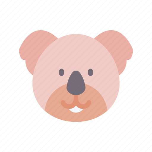 Koala, animal, face, avatar, nature icon - Download on Iconfinder