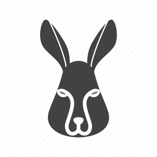 Cute, face, grass, jump, jungle, rabbit, white icon - Download on Iconfinder