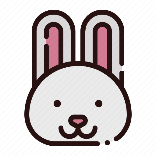 Animal, bunny, cartoon, fauna, herbivore, rabbit, zoo icon - Download on Iconfinder
