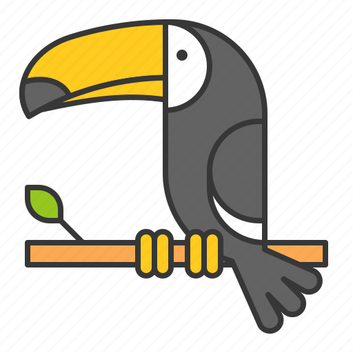 Animal, bird, toucan, wildlife, zoo icon - Download on Iconfinder