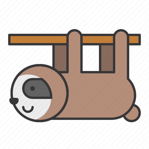Animal, mammal, sloth, wildlife, zoo icon - Download on Iconfinder