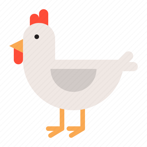Animal, bird, chicken, rooster, wildlife, zoo icon - Download on Iconfinder