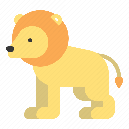 Animal, lion, mammal, wildlife, zoo icon - Download on Iconfinder