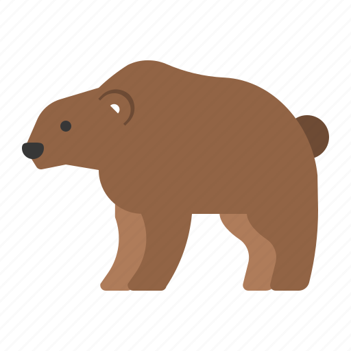 Animal, bear, mammal, wildlife, zoo icon - Download on Iconfinder