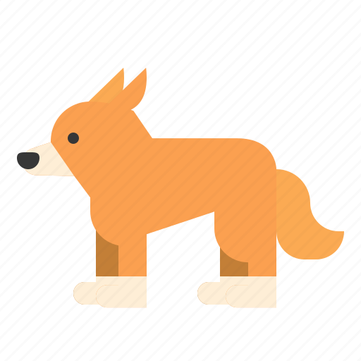 Animal, fox, mammal, wildlife, zoo icon - Download on Iconfinder