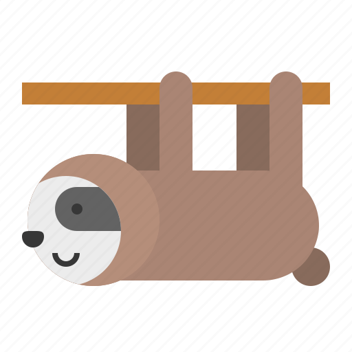 Animal, mammal, sloth, wildlife, zoo icon - Download on Iconfinder