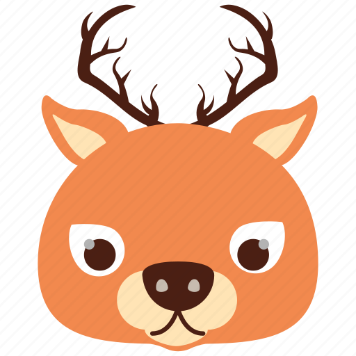 Deer, reindeer, elk, wildlife, animal icon - Download on Iconfinder