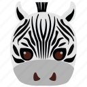 zebra, stripes, nature, animal