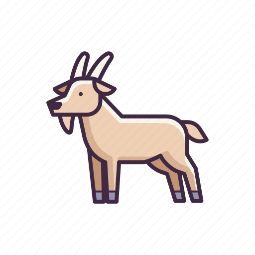 Goat, animal, zoo, wild icon - Download on Iconfinder