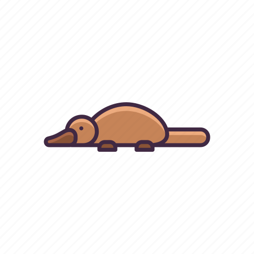 Platypus, animal, zoo, wild icon - Download on Iconfinder