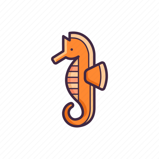 Seahorse, animal, zoo, wild icon - Download on Iconfinder